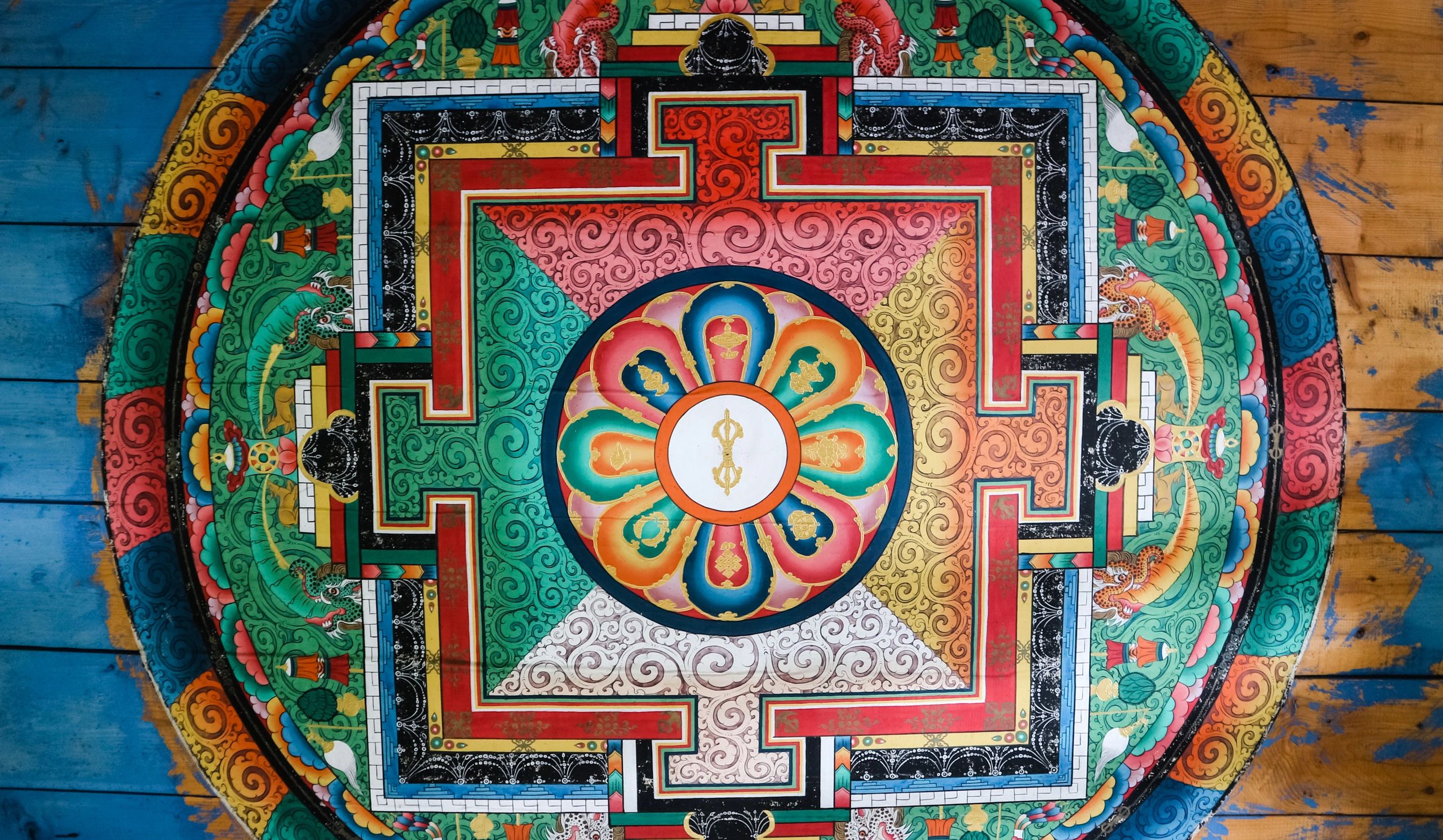 Carol Denego original mandala artwork